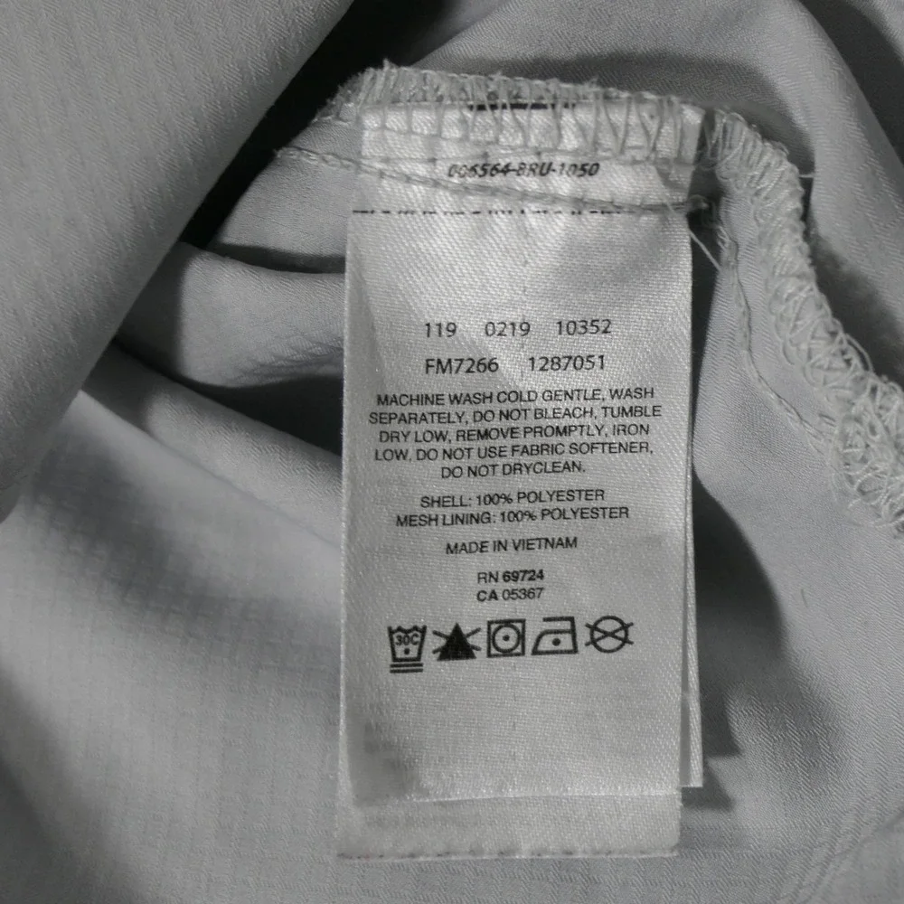 Columbia Mens PFG Shirt M Grey Fishing Omni-Shade Outdoors Hiking UPF 30 FM7266 - Picture 6 of 9